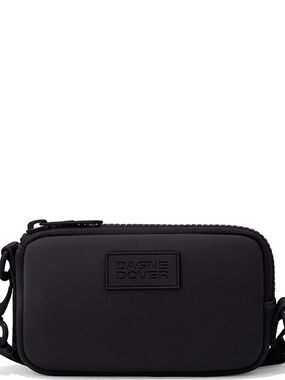 Dagne Dover Black Mini Crossbody Pouch